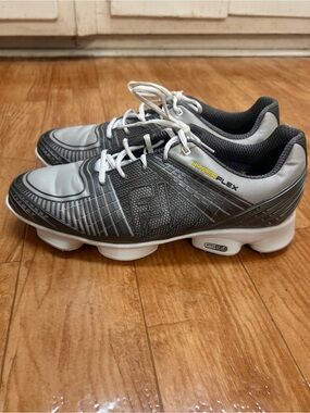 FootJoy FJ Hyper Flex FTF 2.0 Mens Size 12M Soft Spike Golf Shoes 51036 Gray